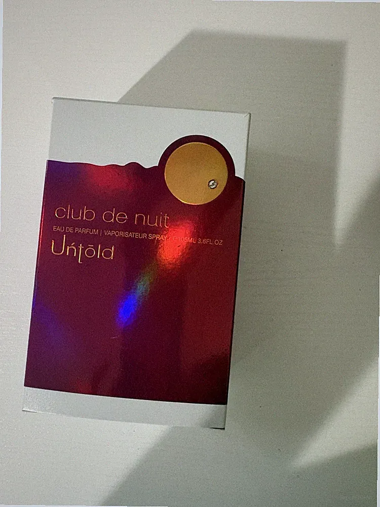 Armaf Club de Nuit Untold Eau de Parfum Spray, 3.6 fl oz Regular Size