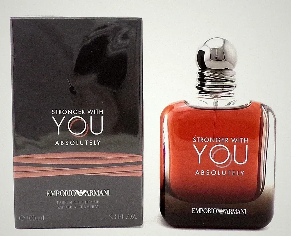 Stronger With You Absolutely Parfum 3.3oz by Armani – New & Sealed Spray-NEW